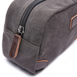 Canvas & Leather Dopp Kit