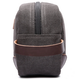 Canvas & Leather Dopp Kit