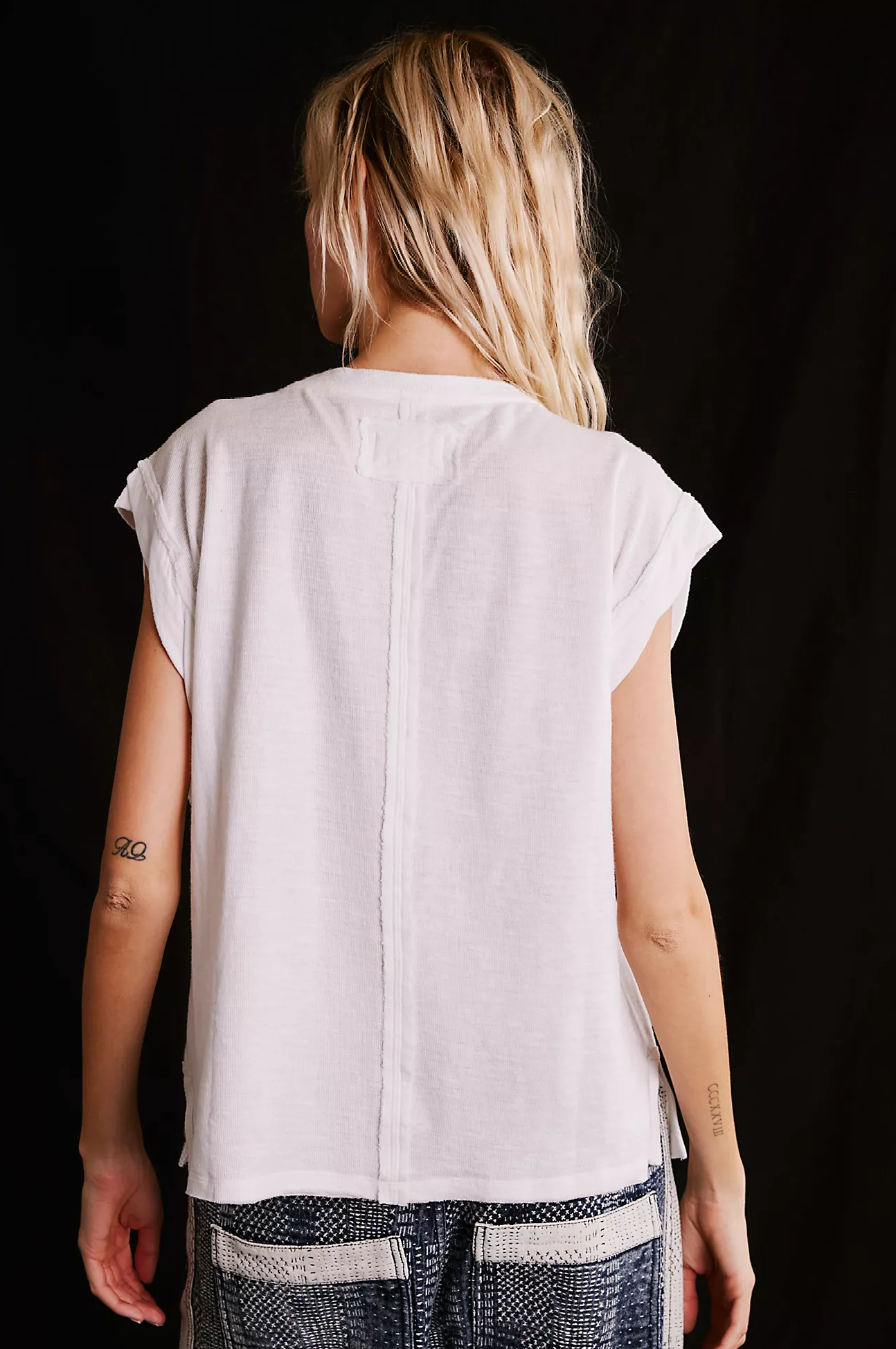 Free People Our Time Tee Ivory