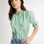 MILLE Marnie Top Kelly Stripe