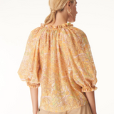 Gilner Farrar Ellie Blouse Sunshine Print