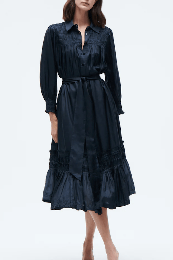 FIGUE Hatfield Dress Black