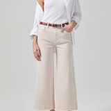 Lyra Crop Wide Leg Almondette