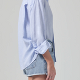 Kayla Shrunken Button Up Glint