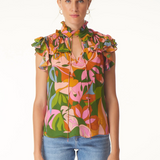 Gilner Farrar Sienna Blouse Tropical Delight