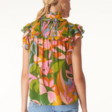 Gilner Farrar Sienna Blouse Tropical Delight