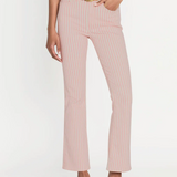 FRAME Le Crop Mini Boot Dusty Pink Stripe