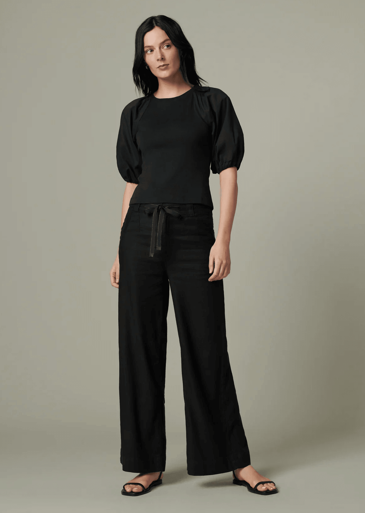 The Addison Pant Black