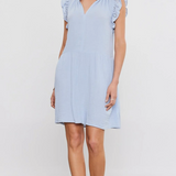 Velvet Grace Eyelet Dress Island