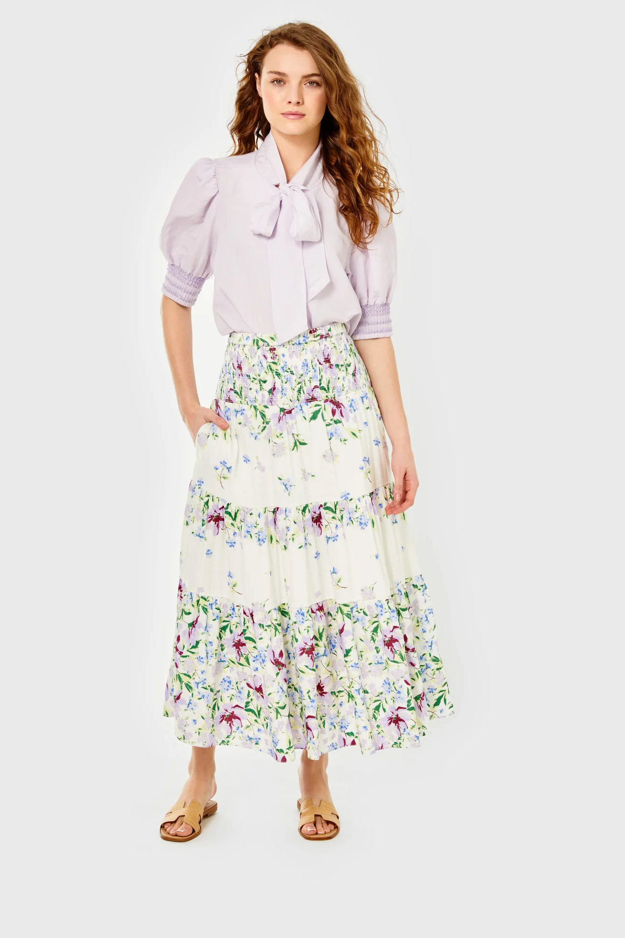 Cartolina LBell Fleurs de Provence Skirt