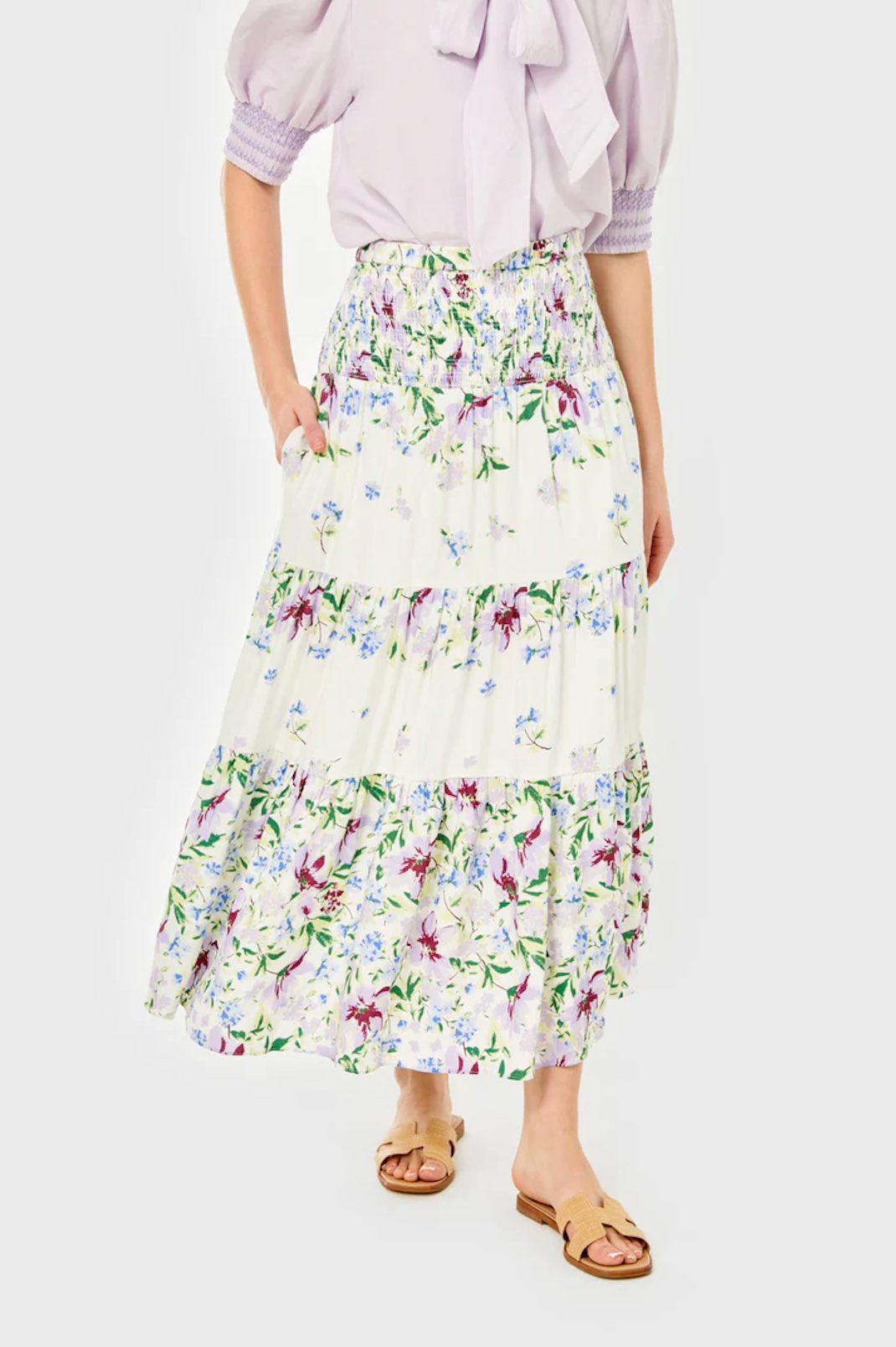 Cartolina LBell Fleurs de Provence Skirt