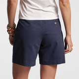 Frances Valentine Benny Short Navy