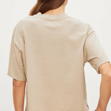 Velvet Clarah Crew Neck Tee Flax