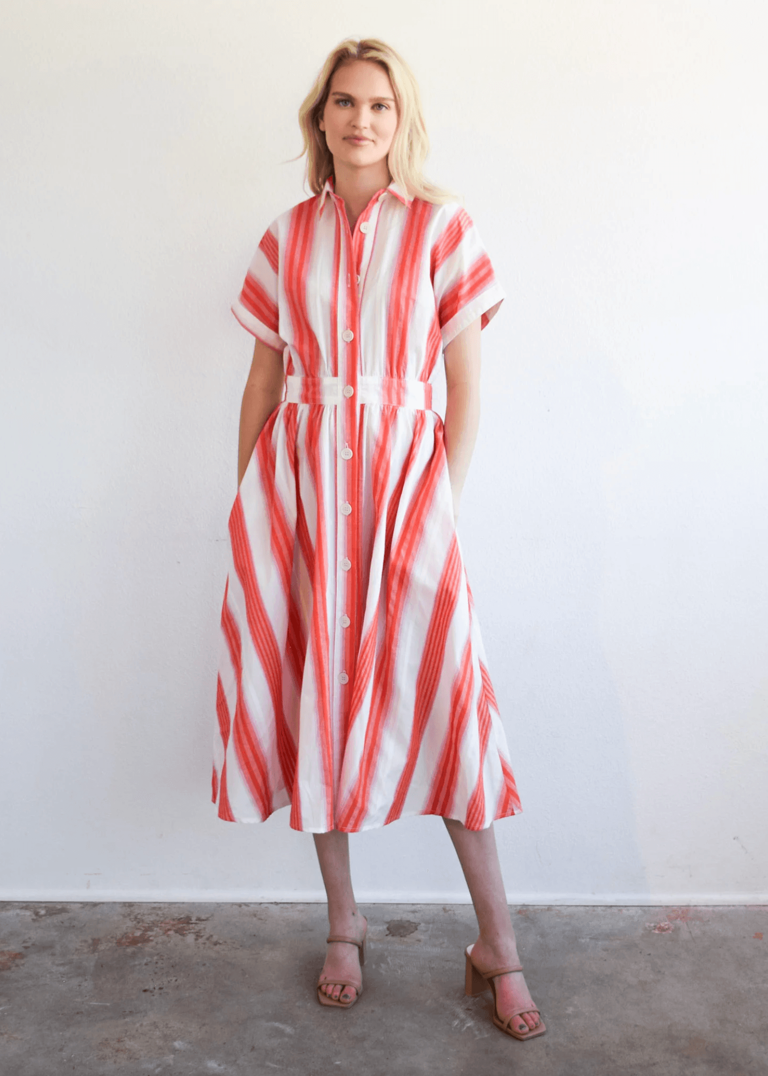 Never a Wallflower Drop Shoulder Dress