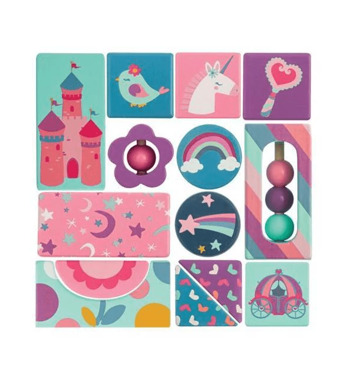 Stephen Joseph Girl Wooden Blocks