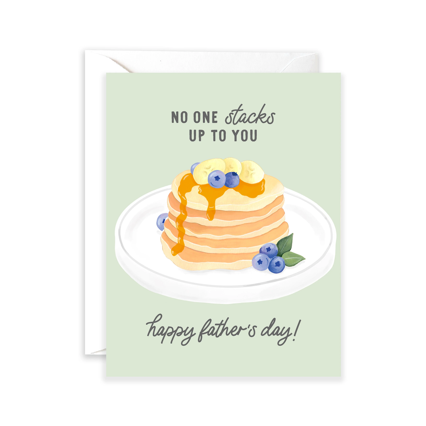 Isabella MG Pancake Stack Father's Day Card