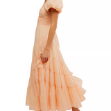 Free People Sundrenched Maxi Almost Apricot