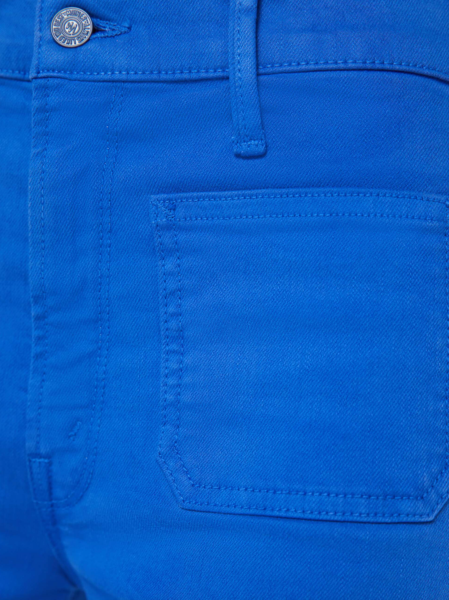 MOTHER Patch Pocket Undercover Sneak Snorkel Blue