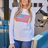 STS Roll Neck Flag Sweater Ivory