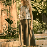 Hunter Bell Delaney Skirt Army Green