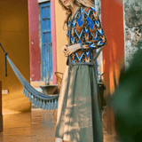 Hunter Bell Delaney Skirt Army Green