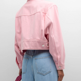 FRAME Heart Jacket Dusty Pink