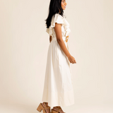 Alden Adair Rose Dress Ivory