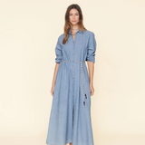 XiRENA Bowen Dress Dusty Blue