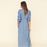 XiRENA Bowen Dress Dusty Blue