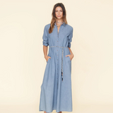 XiRENA Bowen Dress Dusty Blue