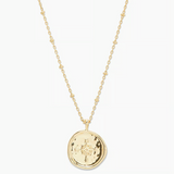 Gorjana Compass Coin Necklace