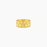 Gorjana Lou Heart Statement Ring