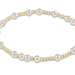 E Newton Extends Hope Unwritten 4mm Bead Bracelet Pearl