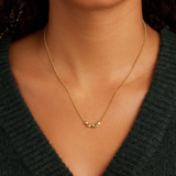 Gorjana Lou Heart Necklace Gold