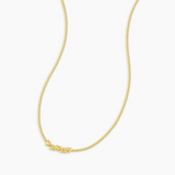 Gorjana Lou Heart Necklace Gold