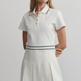 Varley Amar Tennis Dress Snow White