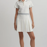 Varley Amar Tennis Dress Snow White