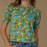 Elizabeth James Daisy Top Abstract