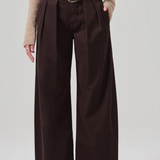 Petra Pleated Trouser Clove