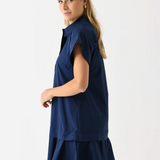 Hunter Bell Addison Dress Navy