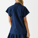 Hunter Bell Addison Dress Navy