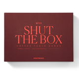 Shut The Box Burgundy