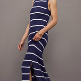 525 America: Stripe Midi Dress