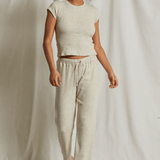 Leann Sweater Rib Straight Leg Pant