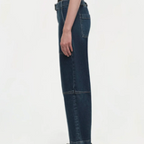 Jenny Belted Cropped Pant Cielo