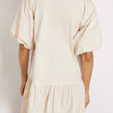 Crissy Cotton Poplin Dress Sand