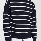 Sportif Sweater Navy and Cream