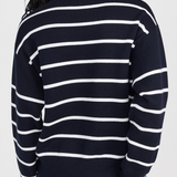 Sportif Sweater Navy and Cream