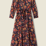 Birds of Paradis Eliot Dress Paisley Shore