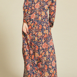 Birds of Paradis Eliot Dress Paisley Shore